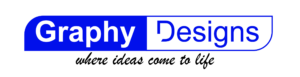 graphy designs logo 25 small with background